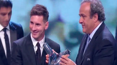 Messi, elegido mejor jugador en Europa de la temporada