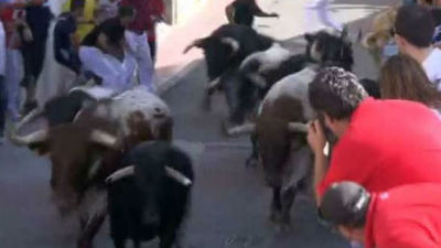 Cinco contusionados en el quinto encierro de San Sebastián de los Reyes