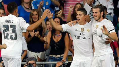 5-0. El Real Madrid apabulla al Betis con exhibición de James