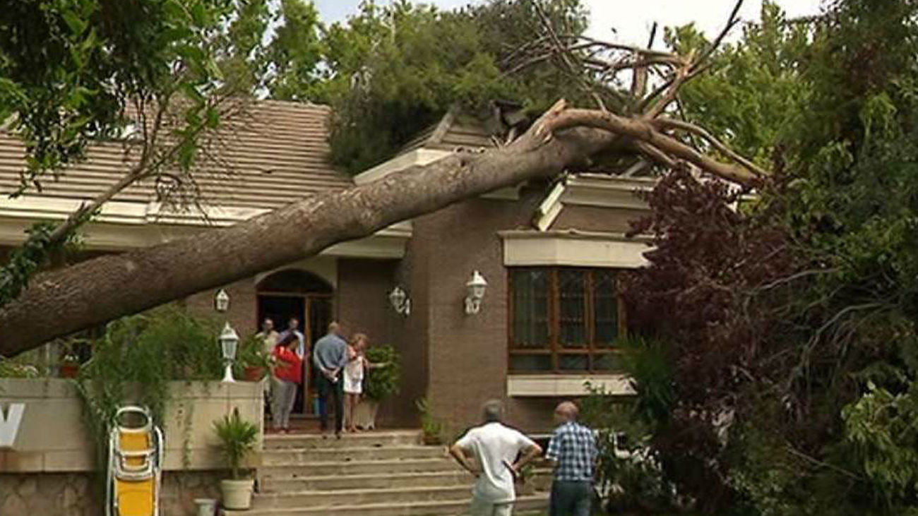 Aranjuez estudia pedir la declaración de zona catastrófica tras los destrozos de la tormenta