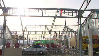 Los bomberos realizan 30 salidas en Alcobendas y San Sebastián de Reyes por el temporal