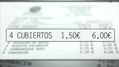 Facturas abusivas en bares y restaurantes