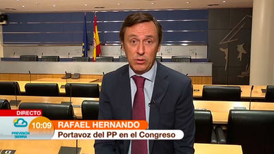 Rafael Hernando, portavoz del PP en el Congreso