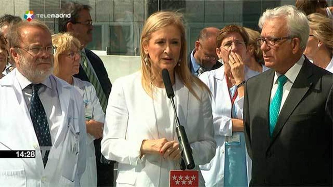 Cifuentes anuncia la ampliación de Urgencias y la UCI del Materno-Infantil de La Paz