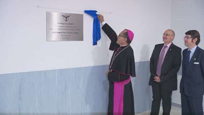 El obispo de Getafe inaugura el colegio católico Juan Pablo II en Parla