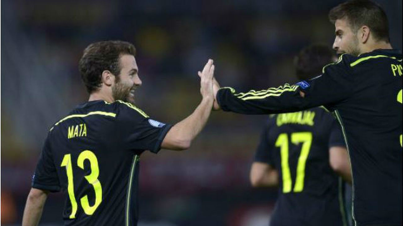 0-1. España acaricia el billete a Francia gracias a un gol de Mata