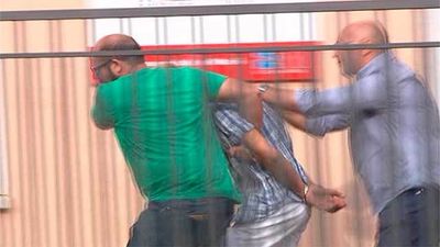 Vecinos de Torrelaguna increpan en el Juzgado a los acusados del asesinato