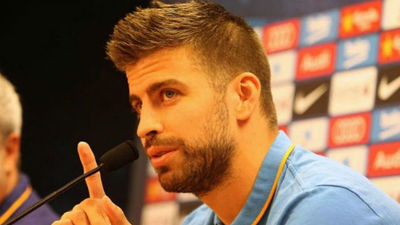 Piqué: "Para mí es sinfonía que me piten en el Bernabéu"
