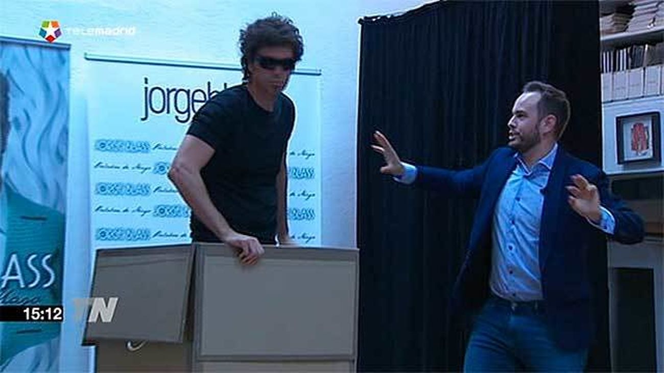 David Copperfield compra los derechos  de un truco de magia a Jorge Blass