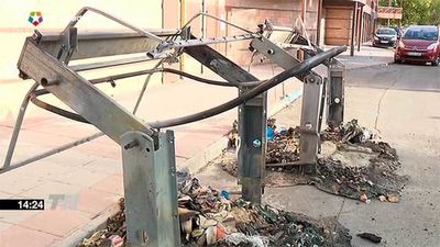 San Martín de la Vega solicita ayuda a Dancausa para acabar con la quema de contenedores