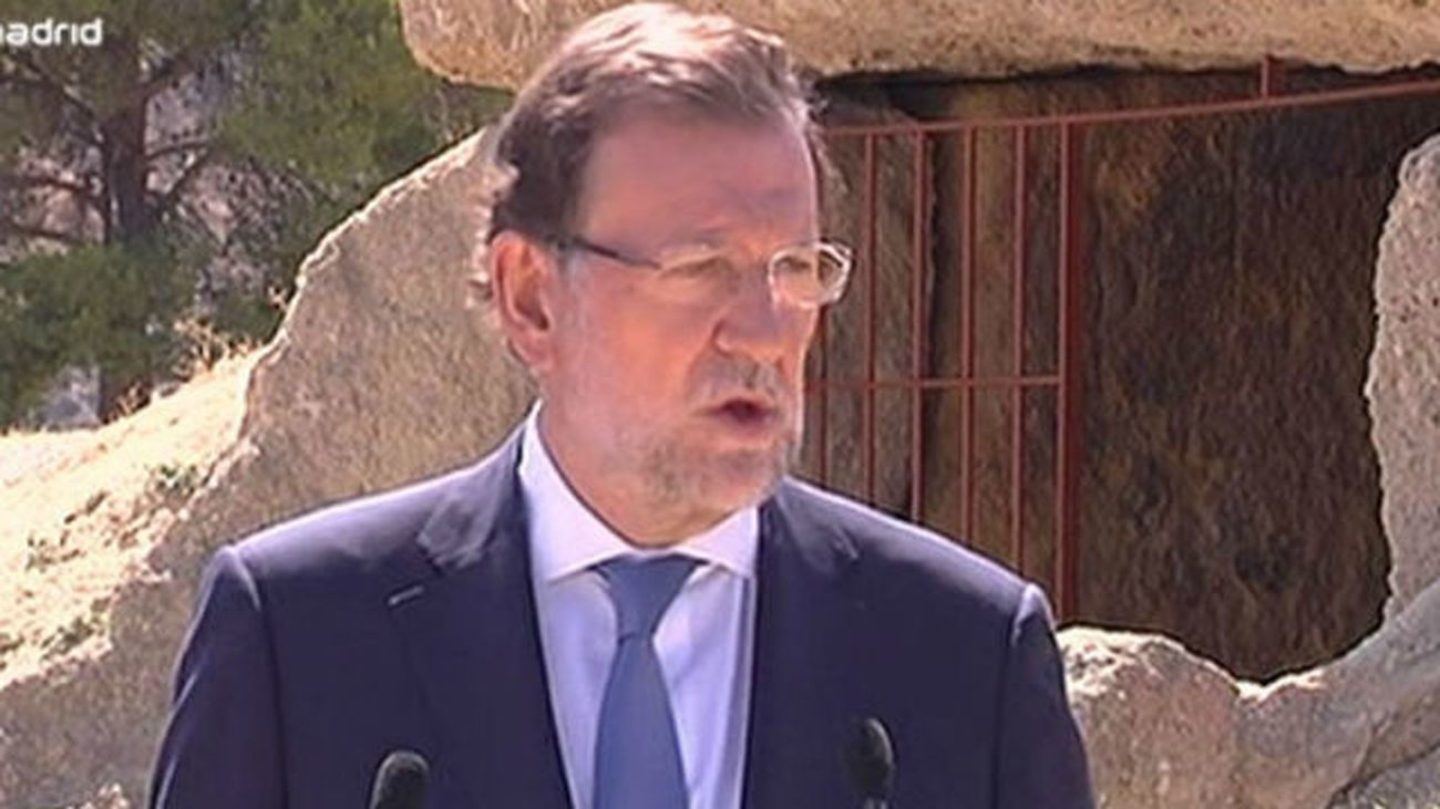 Rajoy, "absolutamente convencido" de que Cataluña no saldrá de España