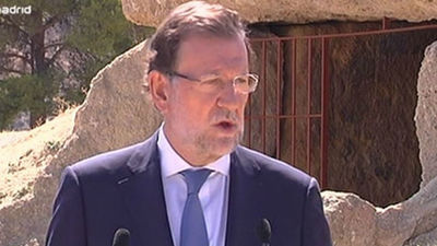 Rajoy, "absolutamente convencido" de que Cataluña no saldrá de España