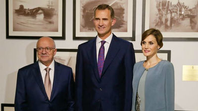 Los Reyes de España llegan a San Agustín para celebrar su 450 aniversario