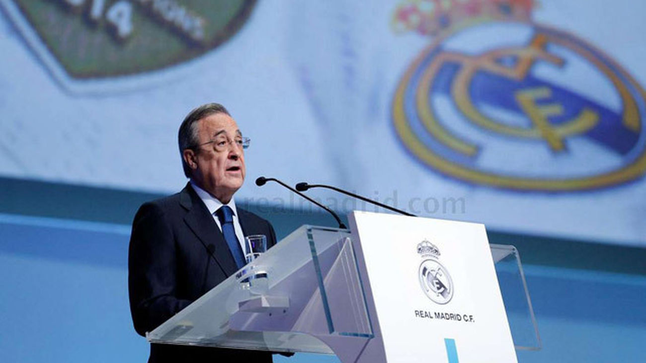 Florentino Pérez: "La temporada pasada fue atípica"