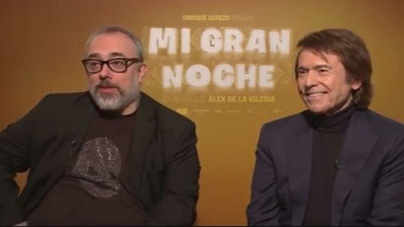 Raphael, protagonista de 'Mi gran noche' de Alex de la Iglesia