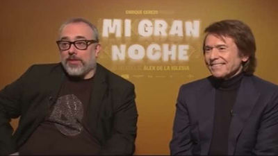 Raphael, protagonista de 'Mi gran noche' de Alex de la Iglesia