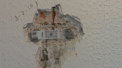 Los vecinos de la calle General Ricardos temen que sus casas se derrumben