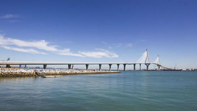 Rajoy y Díaz inauguran el segundo puente de Cádiz, "una obra de ingeniería de talla mundial"