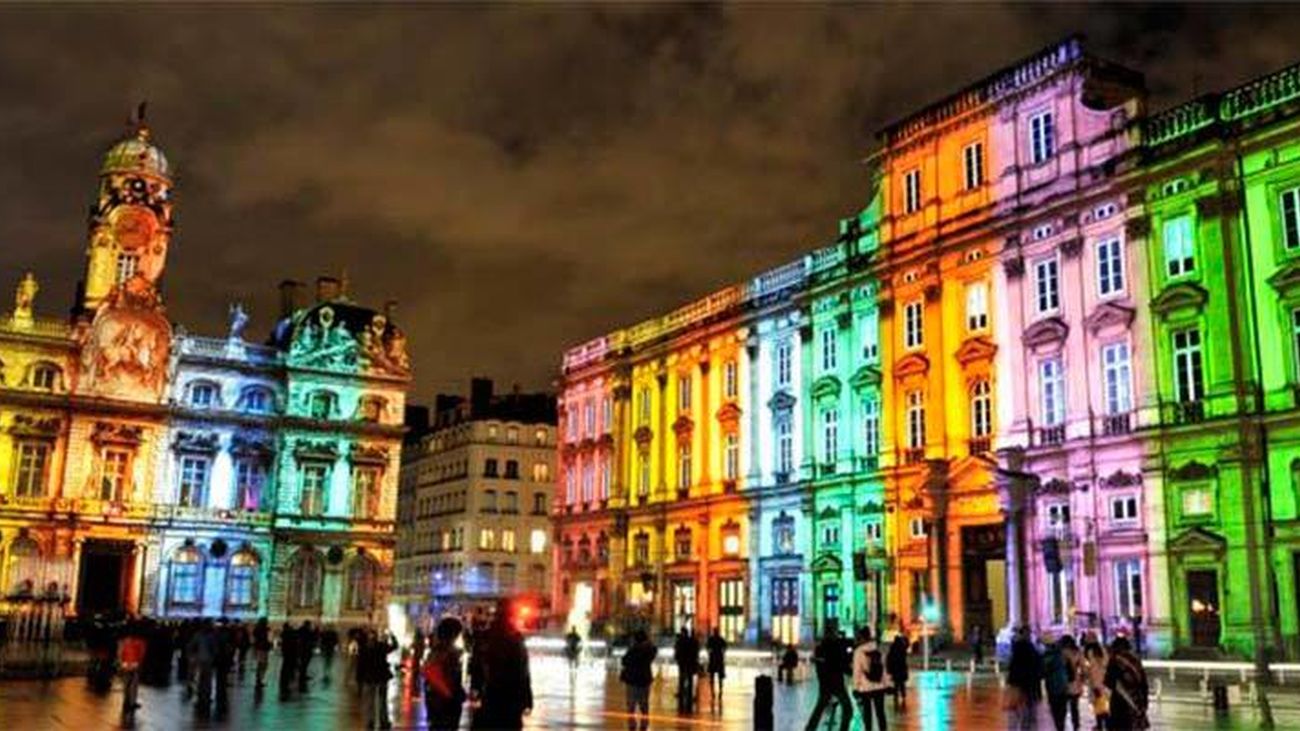 Lyon, la magia de "La fiesta de las luces"