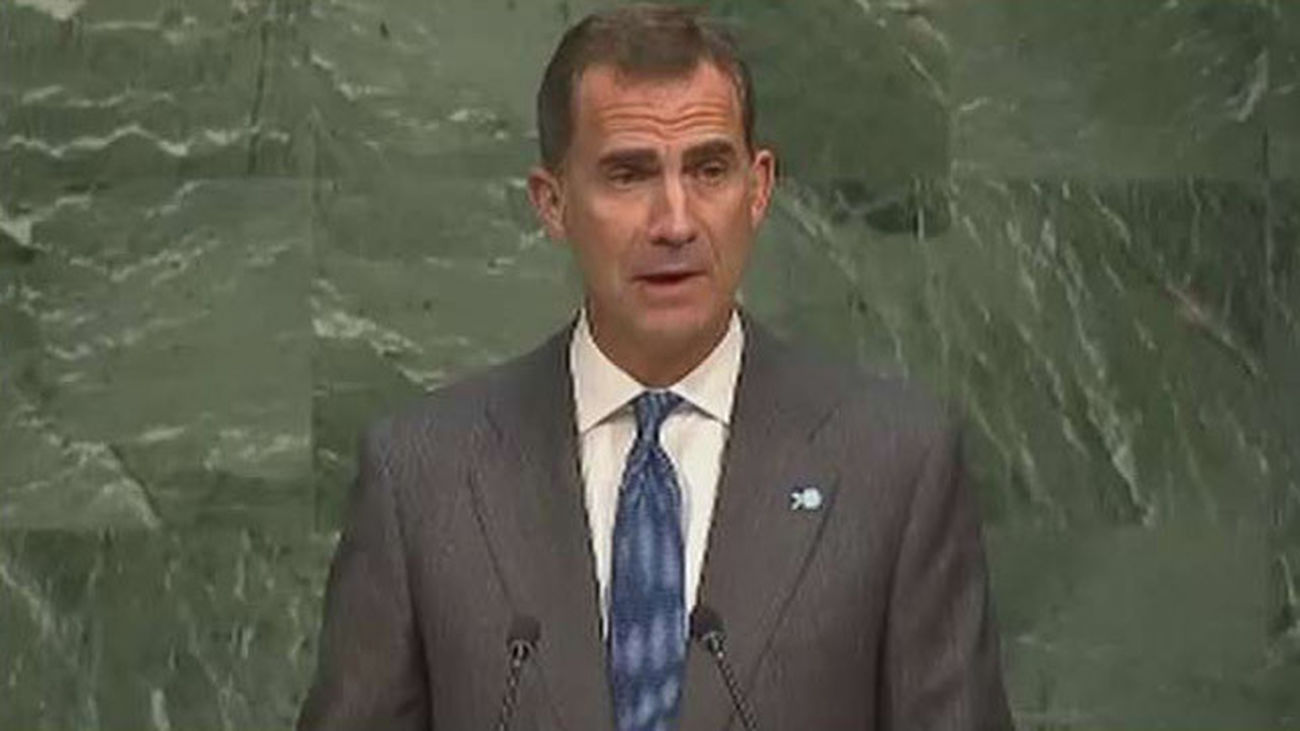 El Rey pide en la ONU "actuar como un solo mundo" para acabar con la pobreza