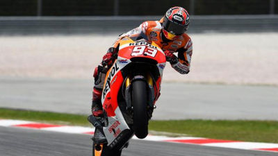 GP Aragón: Márquez revienta el crono de MotorLand