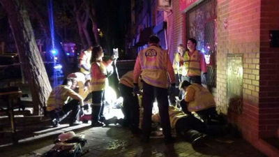 Herido muy grave un joven tras ser apuñalado en el cuello en el barrio de Usera