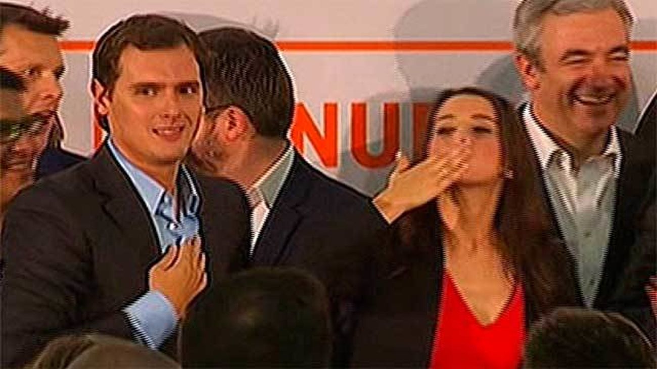 Albert Rivera y Pablo Iglesias, cara y cruz de las fuerzas emergentes en Cataluña
