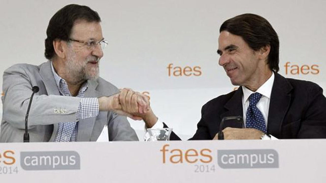 Aznar: "Ya va el quinto aviso y no se puede desoír"