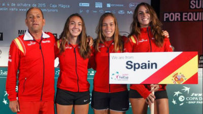 La Copa Davis Junior y Fed Cup Junior arrancó en La Caja Mágica