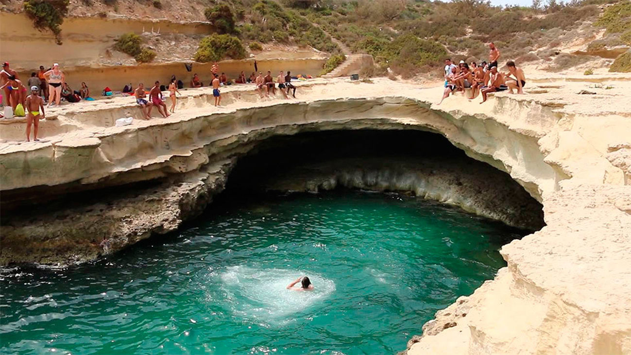 Saint Peter's Pool, la cala más 'guapa' de Malta