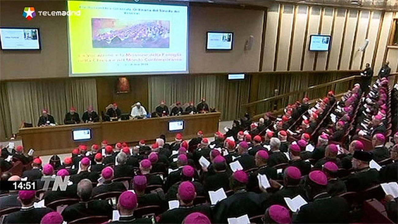 El Papa ante los obispos del Sínodo de la Familia