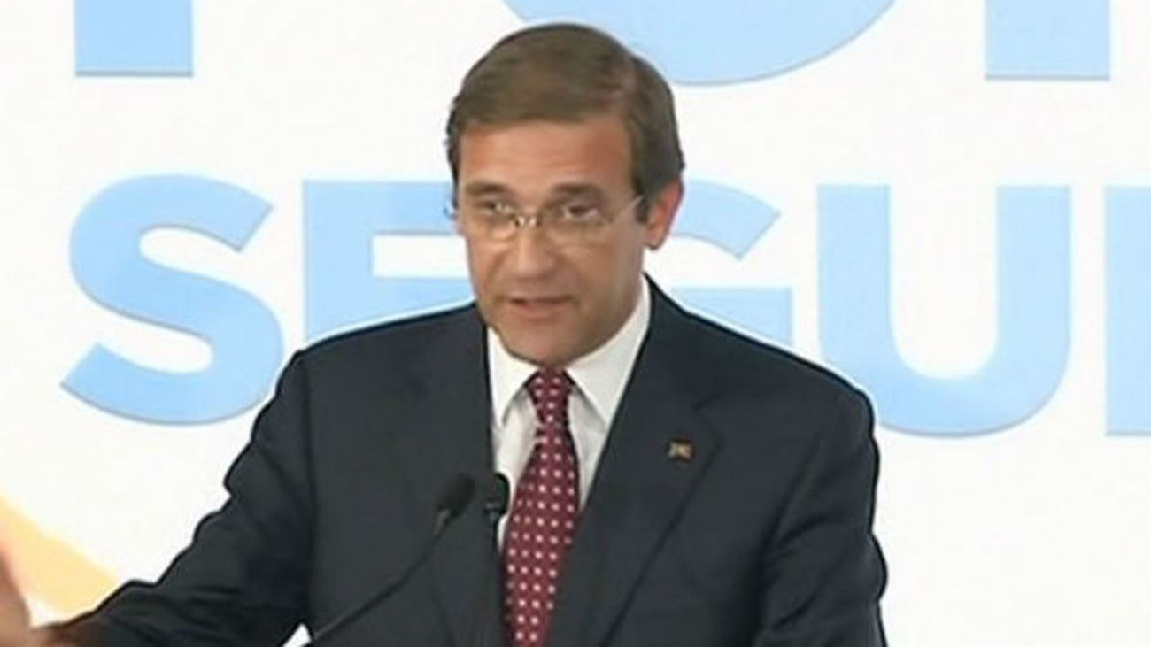 Passos Coelho: "Es inequívoco el triunfo de la coalición conservadora lusa"