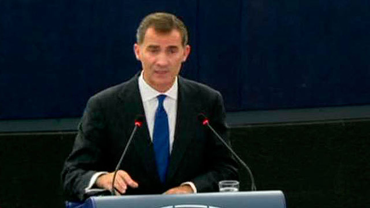 Felipe VI: "La UE puede contar"con una España unida y orgullosa de su diversidad"