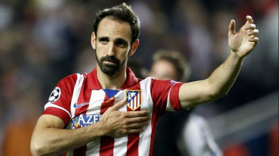Juanfran: “Mi felicidad es estar en el Atlético y no moverme nunca”
