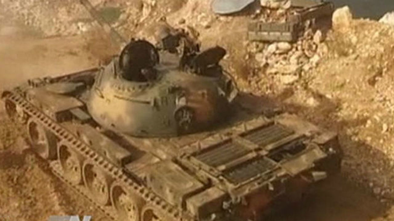 Tanques rusos en Siria