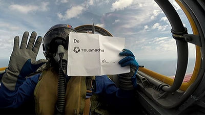 Telemadrid vuela con la Patrulla Águila