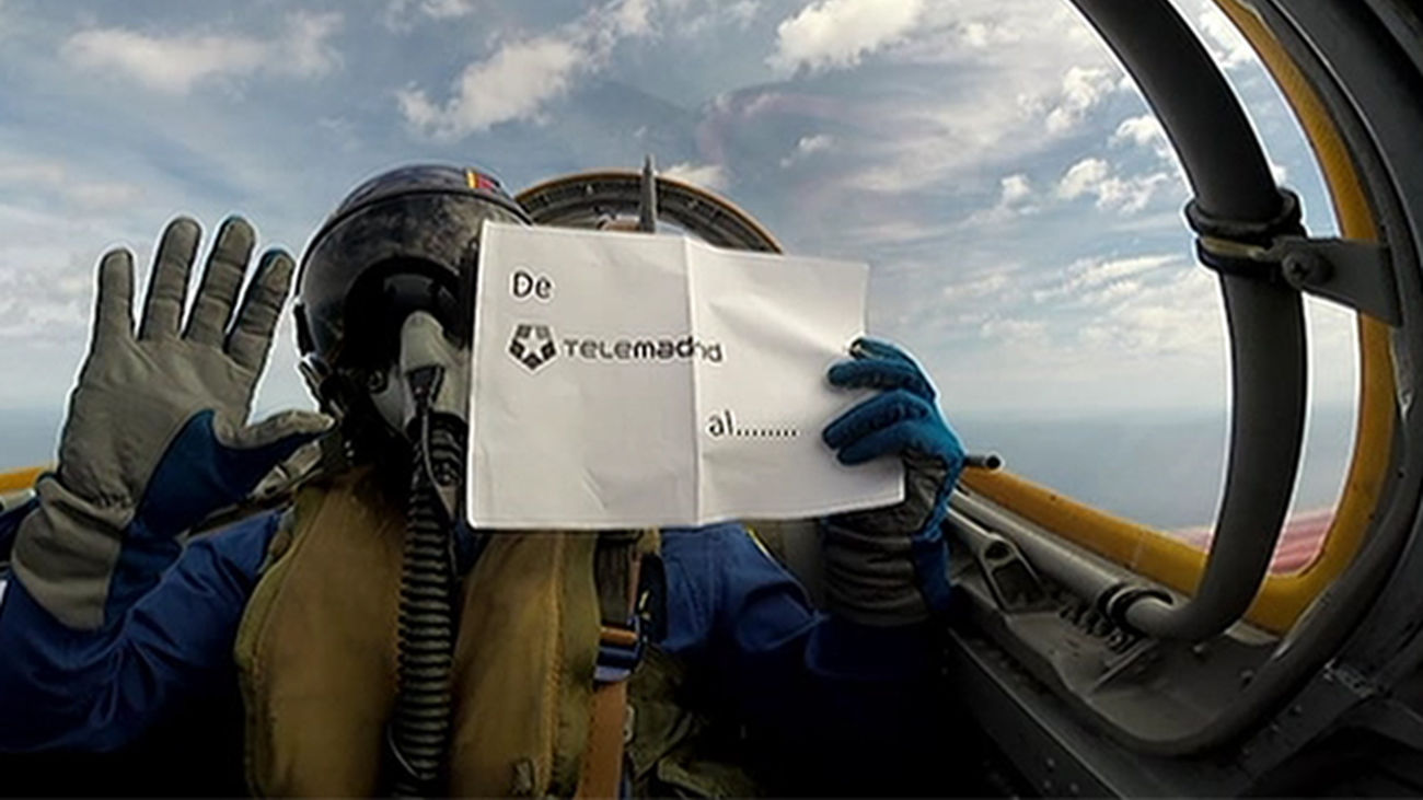 Telemadrid vuela con la Patrulla Águila