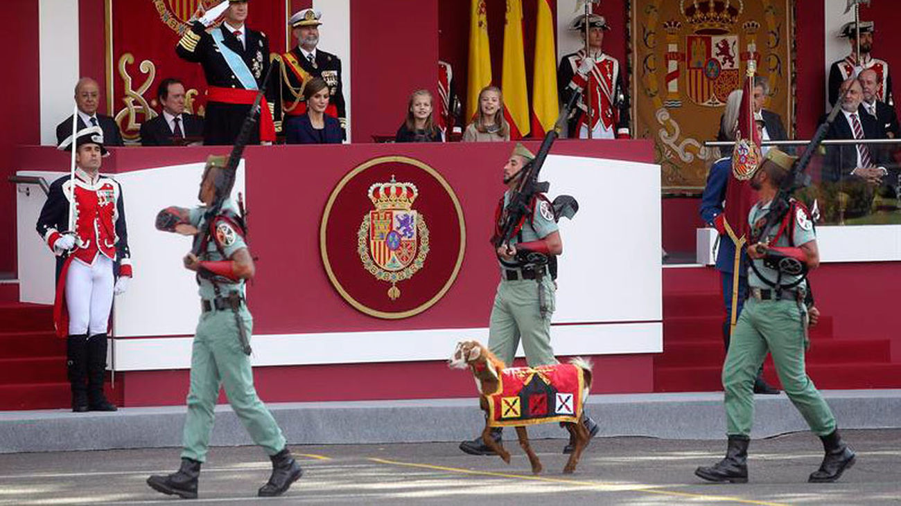 Así fue el desfile militar del Día de la Hispanidad 2015