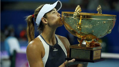 Muguruza cierra a lo campeona su semana fantástica en Pekín