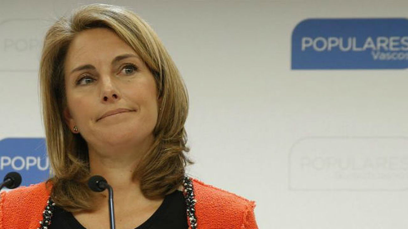 Arantza Quiroga dimite como presidenta de los populares vascos