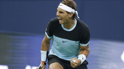 Nadal ya está en cuartos de final de Shanghai tras ganar a Raonic