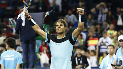 Shanghái: Nadal 'barre' a Wawrinka y jugará las semifinales
