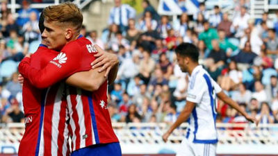 0-2. Griezmann relanza al Atlético ante la Real Sociedad