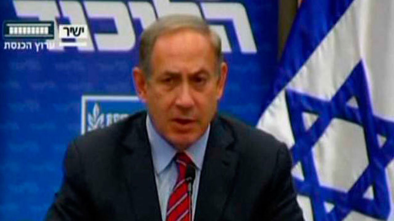 El primer ministro israelí, Benjamín Netanyahu