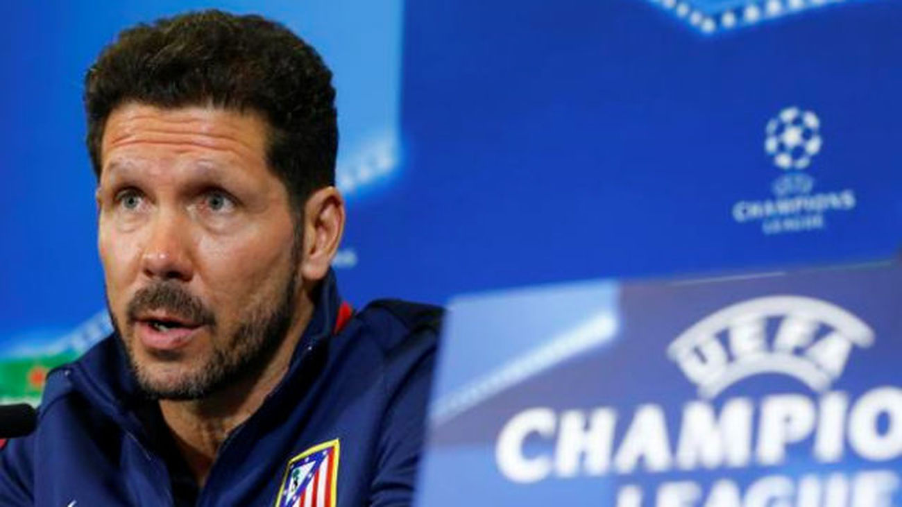 Simeone: "Necesitamos ganar y hacer un buen partido"