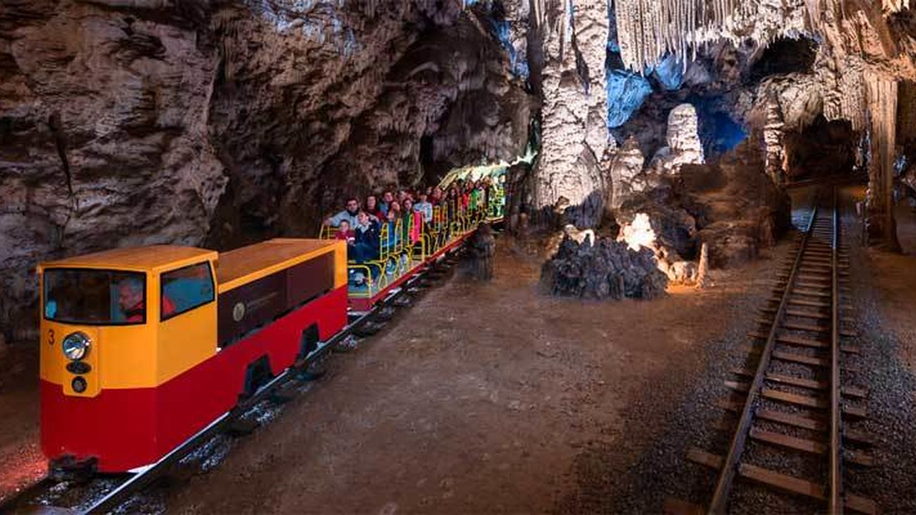 Las cuevas de Postojna, 24 km. de túneles subterráneos