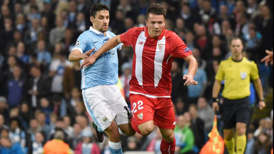 Cayó el Sevilla con el City (2-1) y pincharon Benfica y 'Juve'