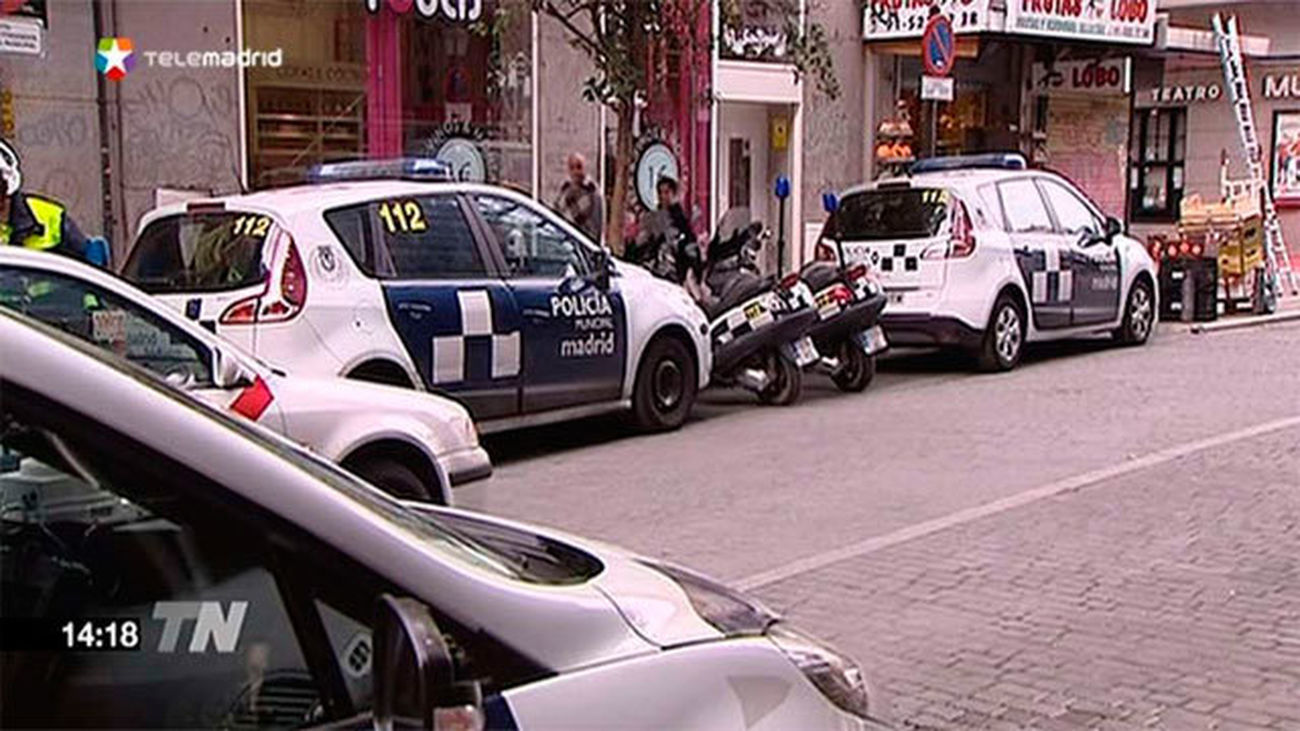 Vehículos de la Policía Municipal de Madrid