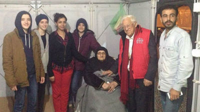 El Padre Ángel se vuelca con los refugiados en Macedonia