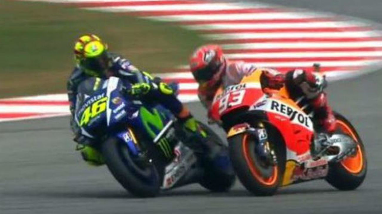 Rossi y Márquez